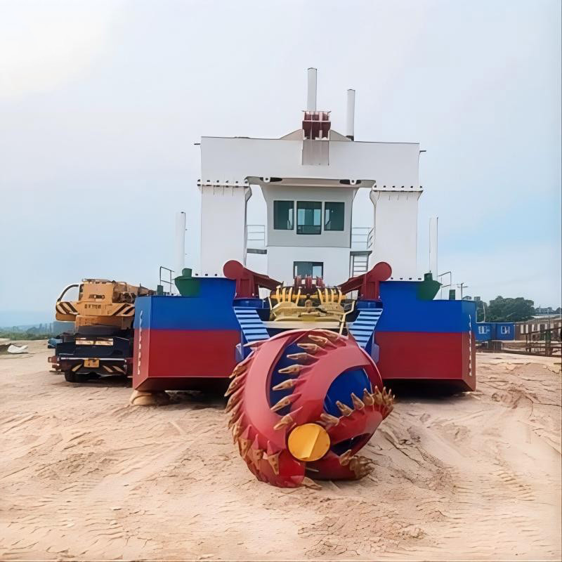 Cutter Suction Dredger - ການຂຸດເຈາະນ້ໍາແລະທະເລທີ່ມີອໍານາດ