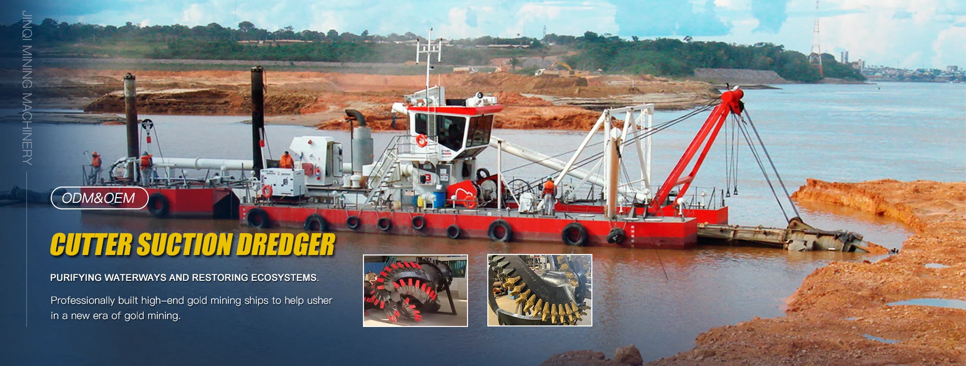 ຈີນ Cutter Suction Dredger Supplier