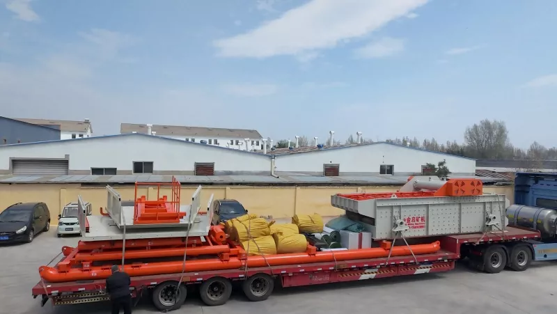 ສັ່ງຄືນຈາກອາຊີກາງ! Jinqi Gold Mining ຫນ່ວຍຫນ້າຈໍສົ່ງ