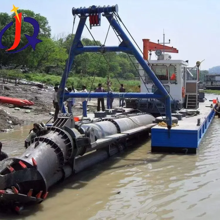 Cutter Suction Dredger ກັບໂຮງງານຊັກທອງ