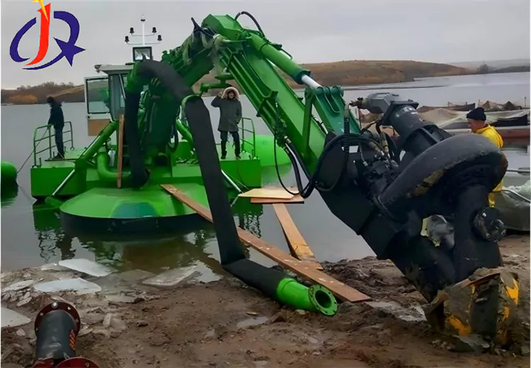 Amphibious Cutter Suction Dredger